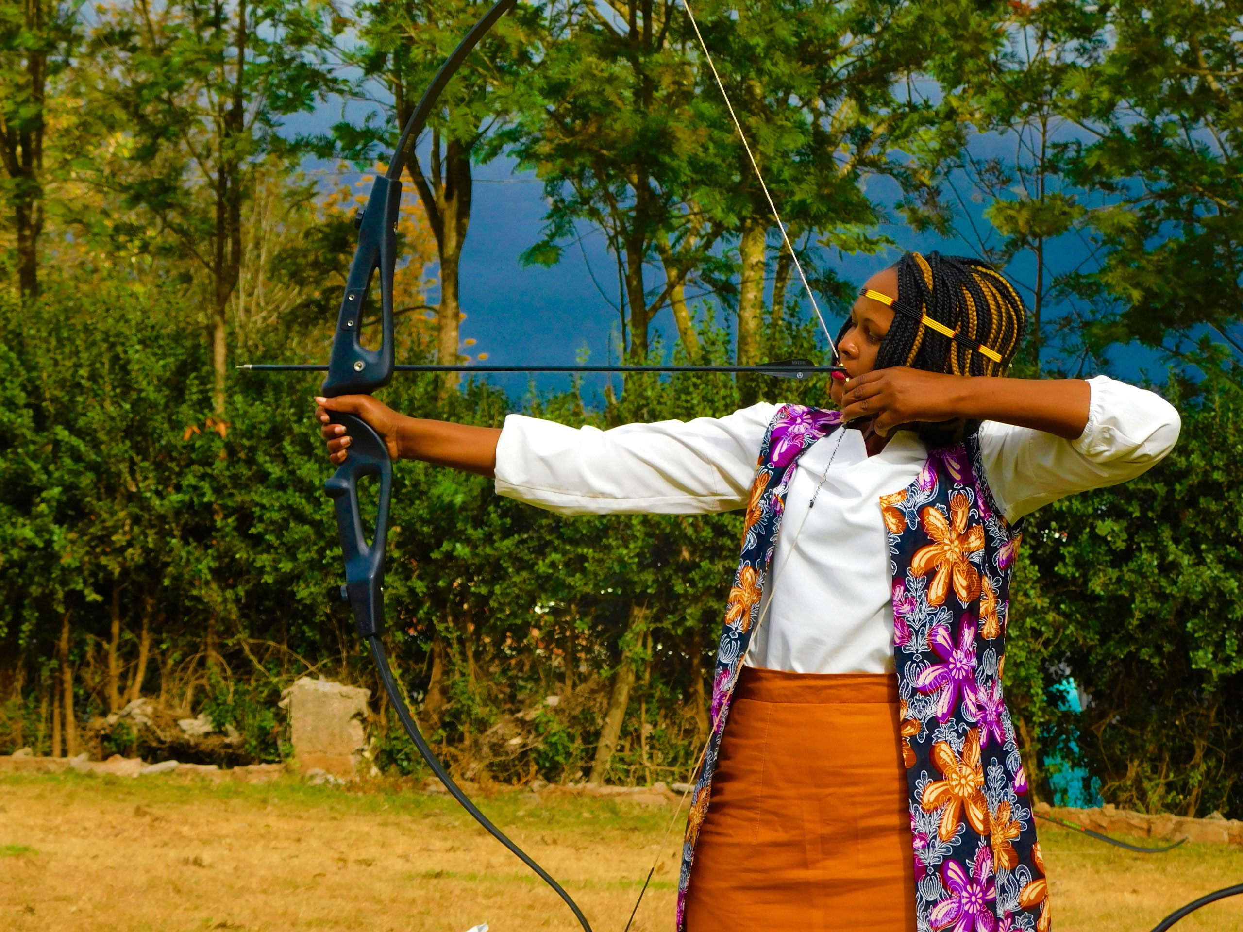 Archery Team at GHYMCA
