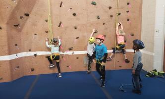 rock climbing