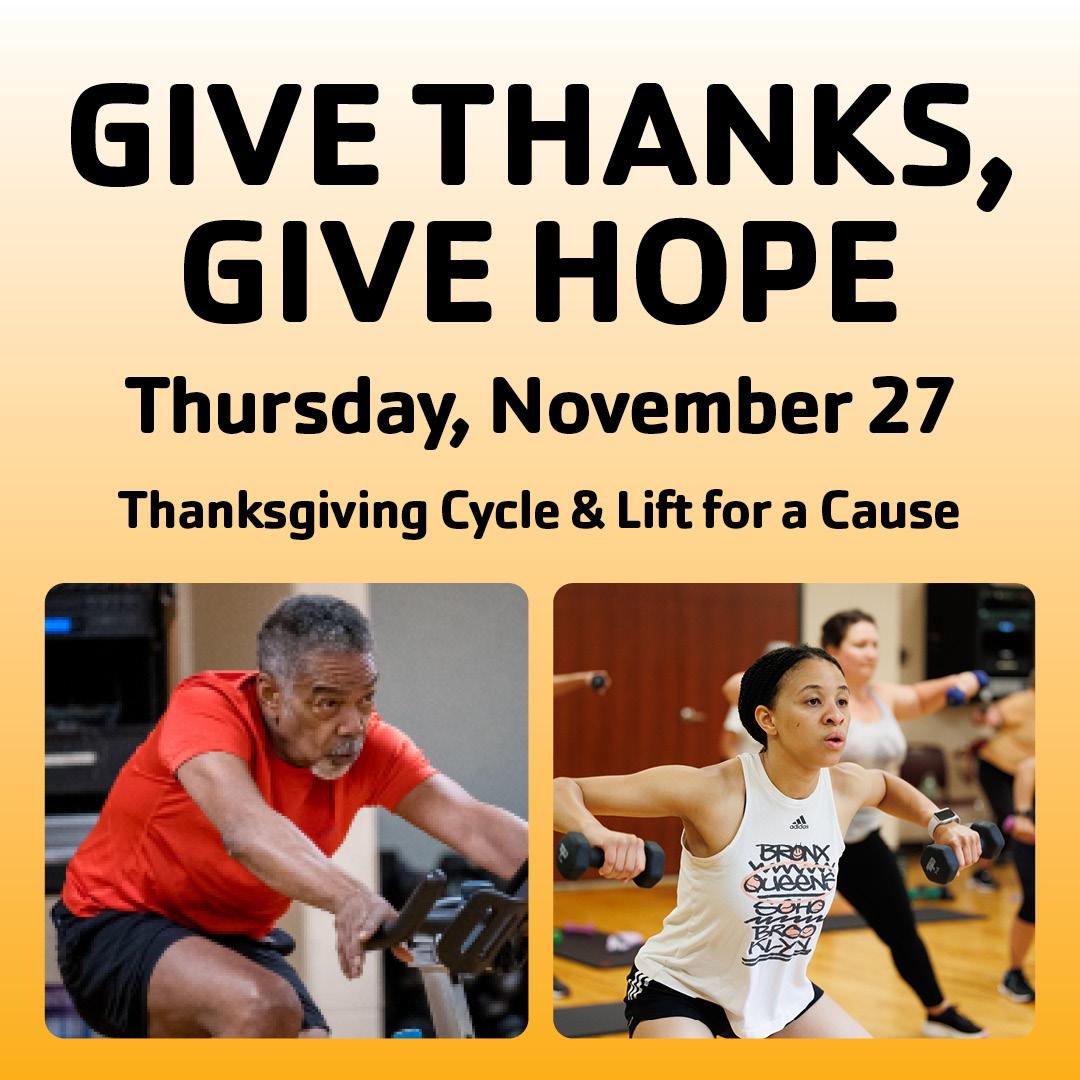 Thanksgiving Cycle & Lift for a Cause